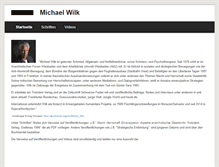 Tablet Screenshot of michael-wilk.info